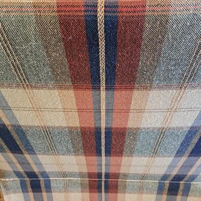 LT Designs Cozy Plaid Arm Chair (GB-BM)