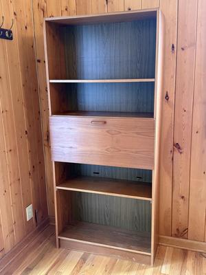 Bookshelf with Drop Front Desk (DR-HS)