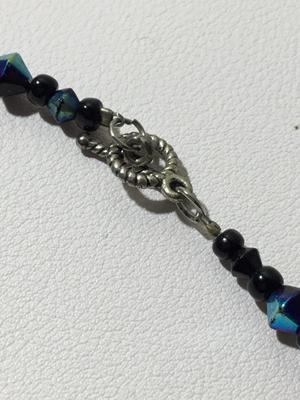 Crystal beaded type fashion necklace