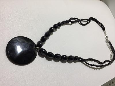 Black onyx beautiful fashion necklace