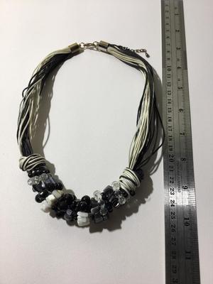 Beautiful multilayer collar statement necklace