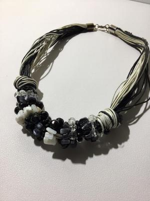 Beautiful multilayer collar statement necklace