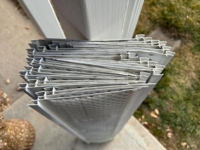 28 RAIN/LEAF GUTTER GUARDS