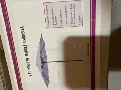 Two umbrellas with umbrella stand