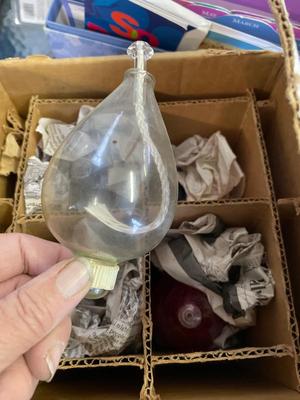 Oil lights, greeting cards