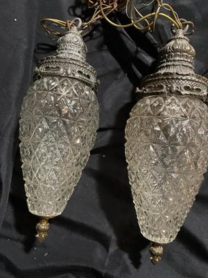 Vintage hanging lamps
