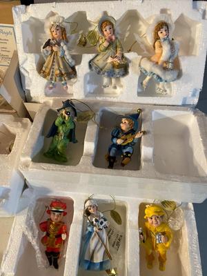 Ashton Drake ornaments (incl Wiz of Oz)