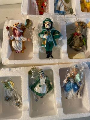 Ashton Drake ornaments (incl Wiz of Oz)