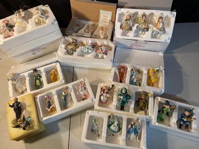 Ashton Drake ornaments (incl Wiz of Oz)