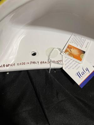 LaSpiga made in Italy wall mount bowl