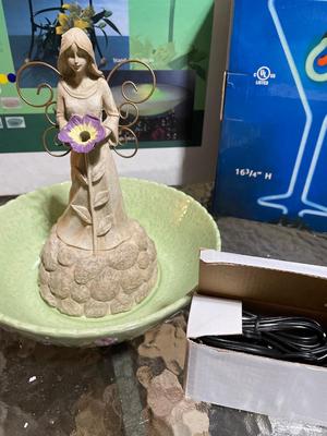 Magic Sky, Neon lamp, water fountain