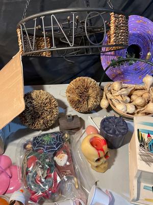 Utensils, matches, wine glass holder, piano, jewelry, case