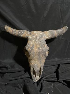 Concrete Bull Head - very cool