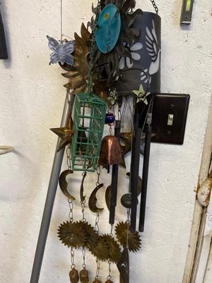 Yard art, wind chimes, etc