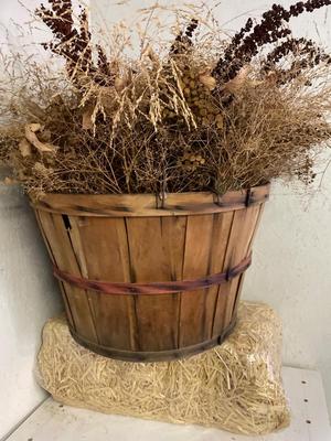 Cabinet and contents, along with totes