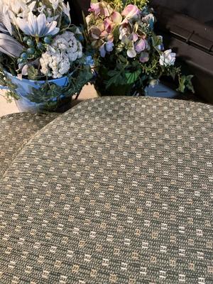 Rifle case, blankets, cushions