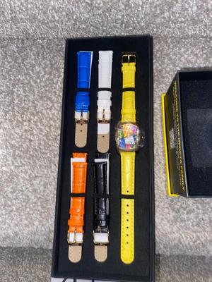 MEN’S INVICTA "THE JOKER" WATCH & WOMENS WATCH W/5 BANDS IS A LIMITED EDITION RUN FROM THE ARTIST ROMERO BRITTO