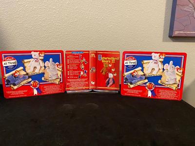 2000 TY BEANIE BABIES POLITICAL, RIGHTY, LEFTY, & SPANGLE