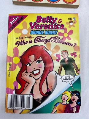 ISSUES No. 10 of ARCHIE & JUGHEAD and No. 8 BETTY & VERONICA COMIC BOOKS
