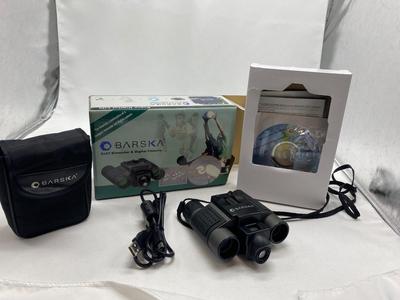 BARSKA B-22 BINOCULAR & DIGITAL CAMERA COMBO