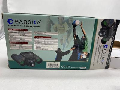 BARSKA B-22 BINOCULAR & DIGITAL CAMERA COMBO