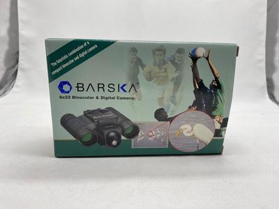 BARSKA B-22 BINOCULAR & DIGITAL CAMERA COMBO