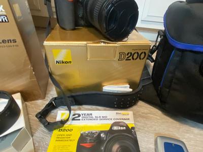 A MUST HAVE NIKON D200 DIGITAL FIELD CAMERA, ITS GOT IT ALL!!