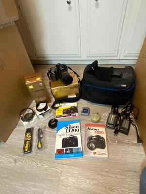 A MUST HAVE NIKON D200 DIGITAL FIELD CAMERA, ITS GOT IT ALL!!