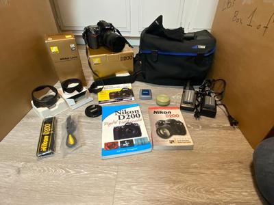 A MUST HAVE NIKON D200 DIGITAL FIELD CAMERA, ITS GOT IT ALL!!