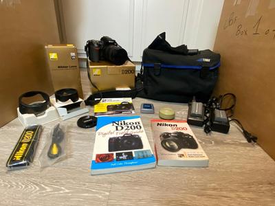 A MUST HAVE NIKON D200 DIGITAL FIELD CAMERA, ITS GOT IT ALL!!