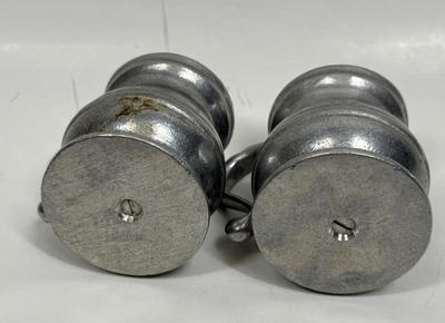 Vintage Antique Wilton Armetale RWP Pewter Salt and Pepper Shakers