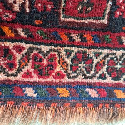 Hand-Knotted Persian Shiraz Rug 4' x 5.5' (PB-ES)