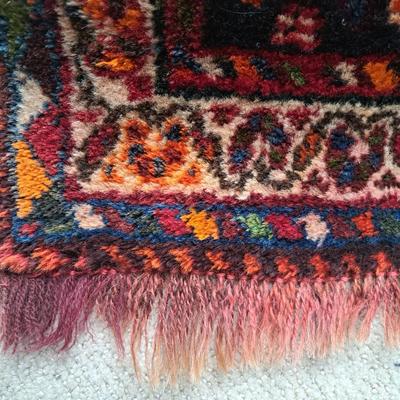 Hand-Knotted Persian Shiraz Rug 4' x 5.5' (PB-ES)