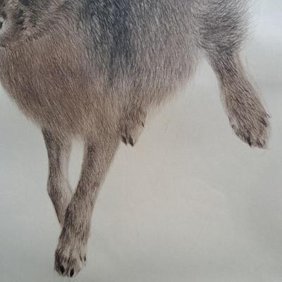 Signed 1948 Kurt Meyer-Eberhardt Etching/Print "Hare" (FE-SD)