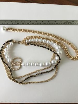 Beautiful multilayer chain like fashion belt