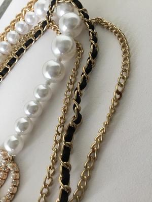 Beautiful multilayer chain like fashion belt