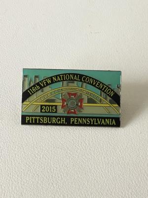 Convention collection pin