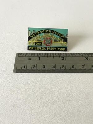 Convention collection pin