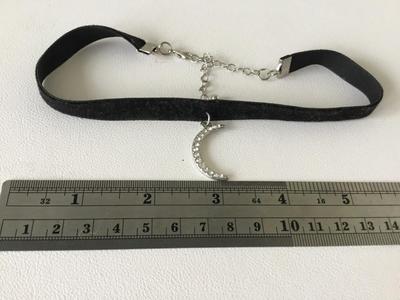 Beautiful black choker necklace