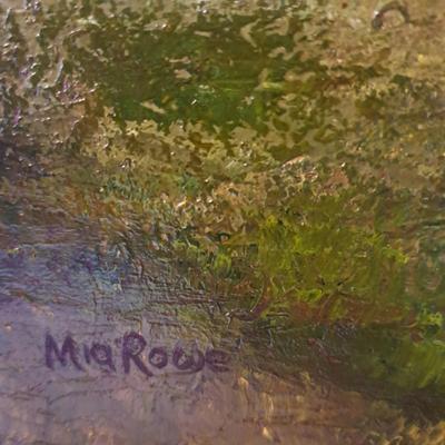 Signed Mia Rowe Landscape Oil Painting (LR-SD)