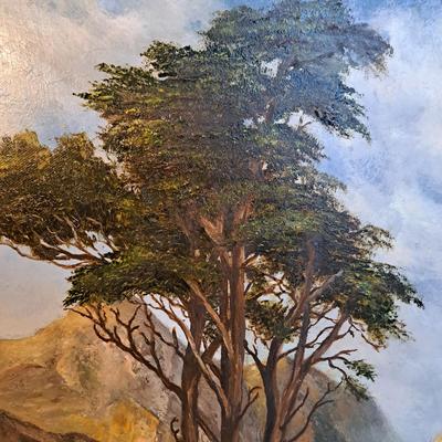 Signed Mia Rowe Landscape Oil Painting (LR-SD)
