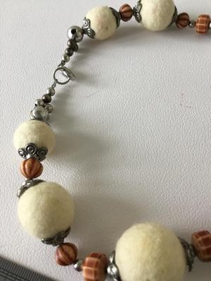 Beautiful statement colorful necklace