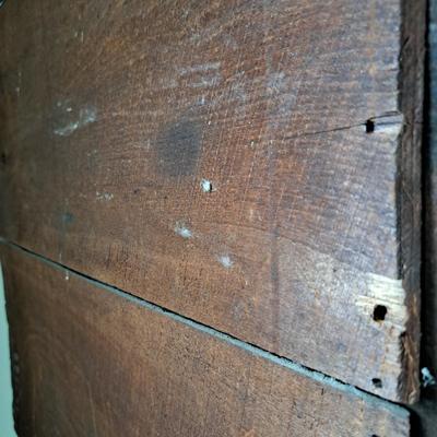 Antique American Eastlake Carved Wood Pier Mirror (PB-SD)