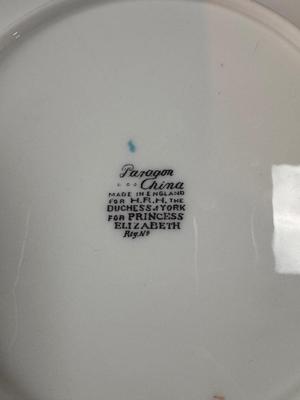 Paragon China 'Two For Joy' Princess Elizabeth 1926 - Plate