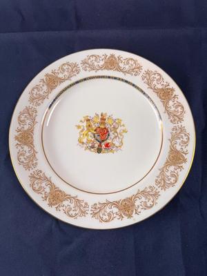 1969 Prince of Wales Commemorative Plate by Aynsley. Fine Bone China.