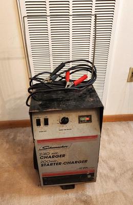 Lot #195 Schumacher 2/40 Battery Charger - works