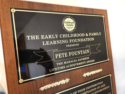 Lot #197 Early Childhood & Family Learning Foundation - Award to Pete Fountain