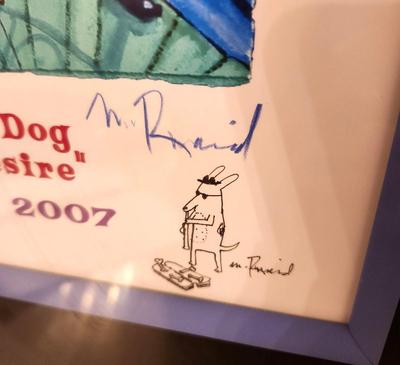 Lot #200 "A Street Dog Named Desire" -Barkus 2007 Official Poster - signed/numbered