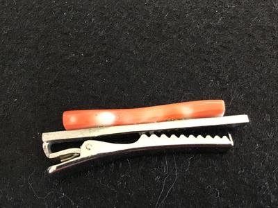 Coral Tie Clip