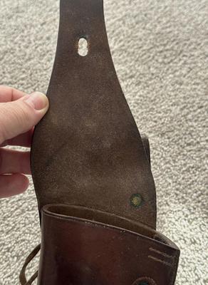 Original Pre-WWI US Army .38 Double Action Holster Stamped Rock Island Arsenal